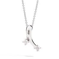 Collier Recarlo Femme Eternity in Or blanc Diamante 0.35 Ct P02CO341 - P02CO341